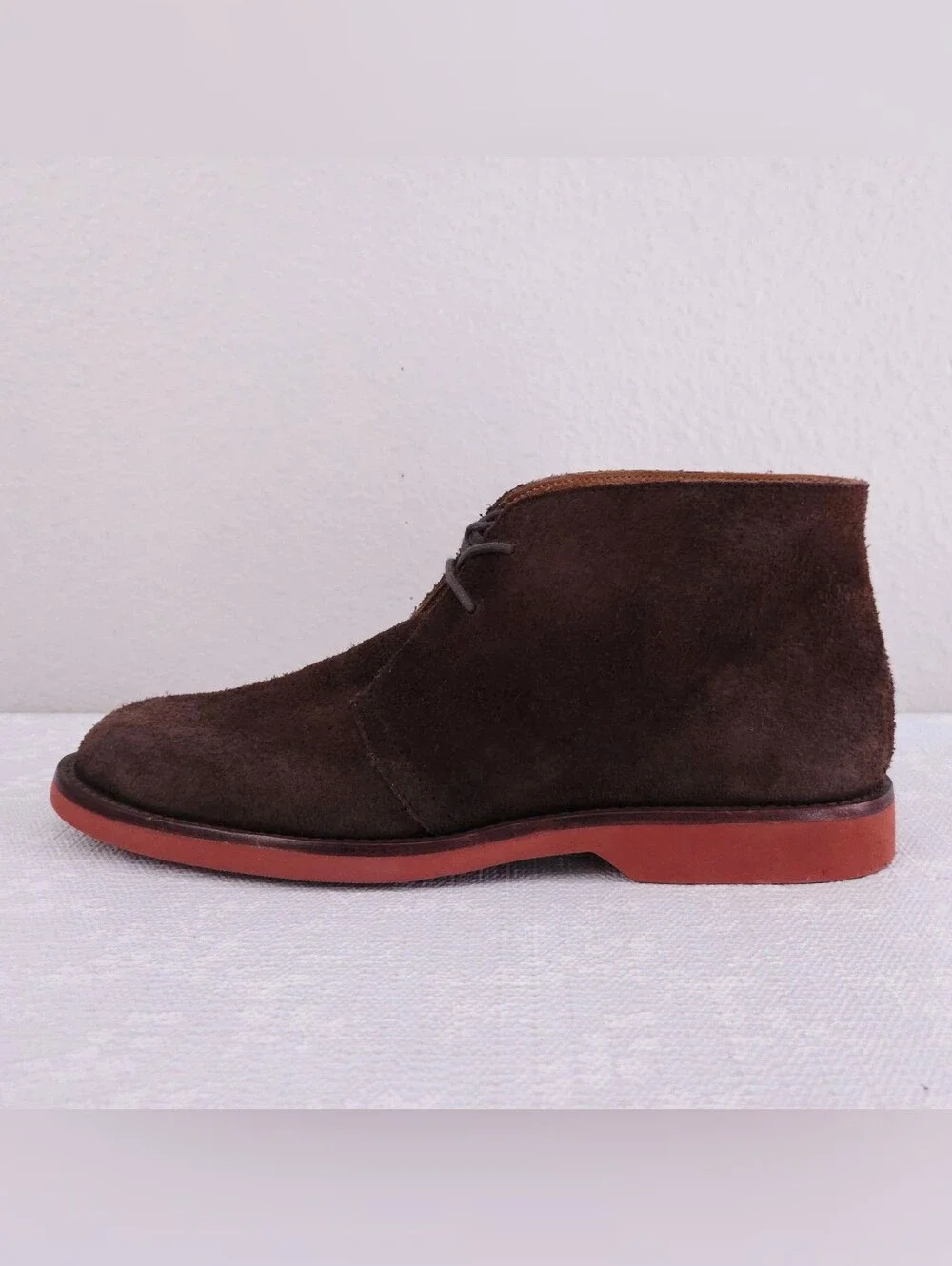 POLO Ralph Lauren Brown Suede Chukka Boots Men's US 10 D Vibram Sole